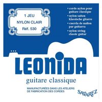 Corzi chitara clasica Savarez Leonida 530, normal tension