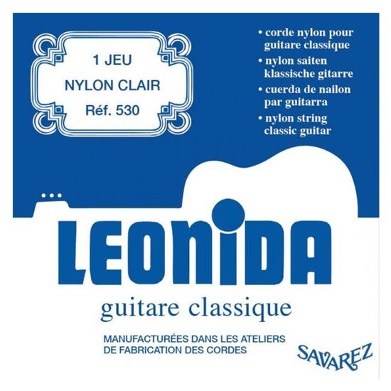 Corzi chitara clasica Savarez Leonida 530, normal tension