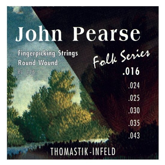 Corzi chitara clasica Thomastik-Infeld PJ116 John Pearse Folk Series Light