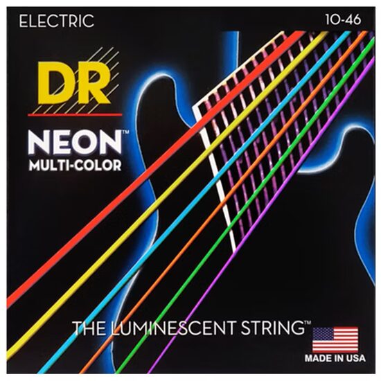 Corzi chitara electrica 11-50 Dr Strings Neon Multi NMCE-11