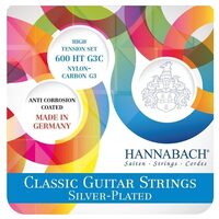 Set corzi chitara clasica Hannabach 600 HT G3C carbon, high tension