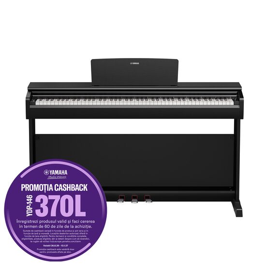 Pian digital Yamaha Arius YDP-146 B Black, negru