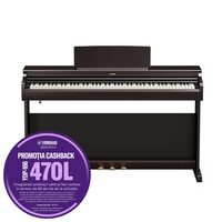 Pian digital Yamaha Arius YDP-166 R Dark Rosewood, palisandru