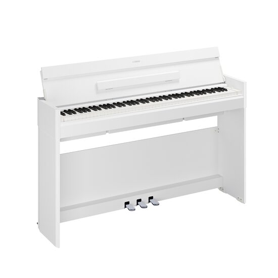 Pian digital Yamaha Arius YDP-S56 WH White, alb