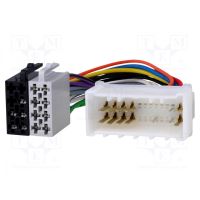 Adaptor ISO, Hyundai, Kia, alb, 2005>