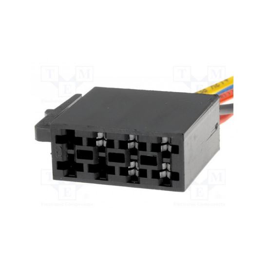 Conector ISO mufa , alimentare mama, cabluri, pin 5