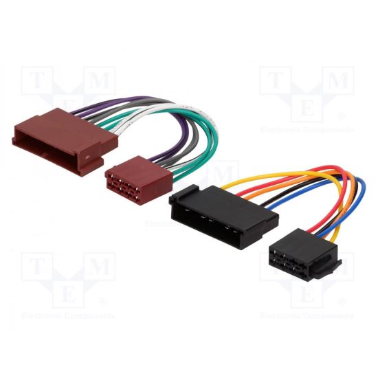 Adaptor ISO, Ford, Jaguar, Lincoln, Mazda, Mercury, Nissan