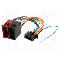 Conector ISO, Pioneer, pin 16, negru, model DEH, MVH