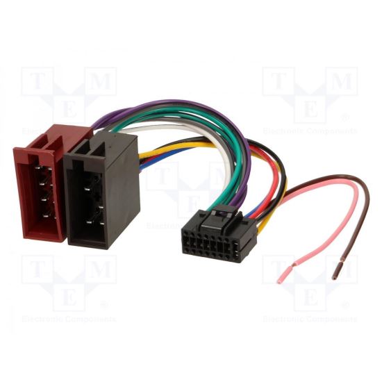 Conector ISO, Jvc, pin 16