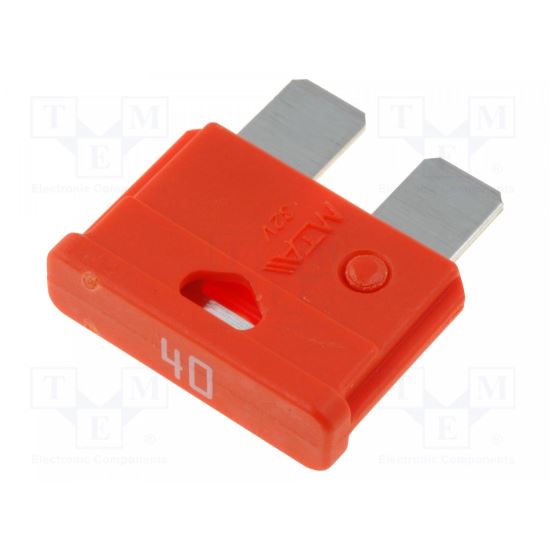 Siguranţa, 40A, 32V, auto, 19mm, UNIVAL