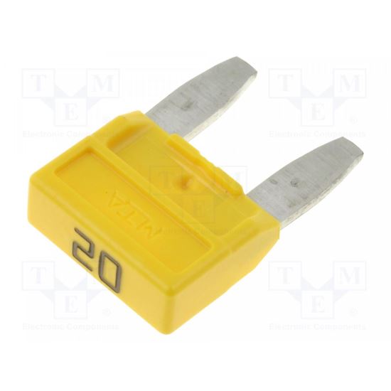 Siguranţa, 20A, 32V, auto, 11.9mm, MINIVAL