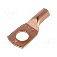 Terminal tub cu inel, M10, 16mm2, crimpat, pe cablu, L=29.5mm