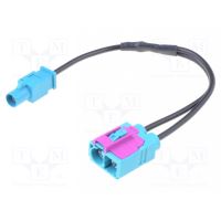 Adaptor antena, Fakra, Fakra mufa, Fakra soclu dublu, cu cablu