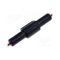 Soclu siguranta pe fir , 5x30mm, 6.3x32mm, 1x0.75 mm2