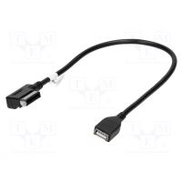 Adaptor Aux, USB A soclu, MMI 3G mufa, Audi, Seat, Skoda, VW