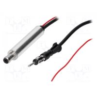Amplificator antena, DIN mufa soclu, AM, FM