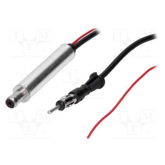 Amplificator antena, DIN mufa soclu, AM, FM
