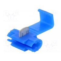 Conector splice cu eliberare rapida, albastru, IDC, 1.5-2.5mm2, pe cablu