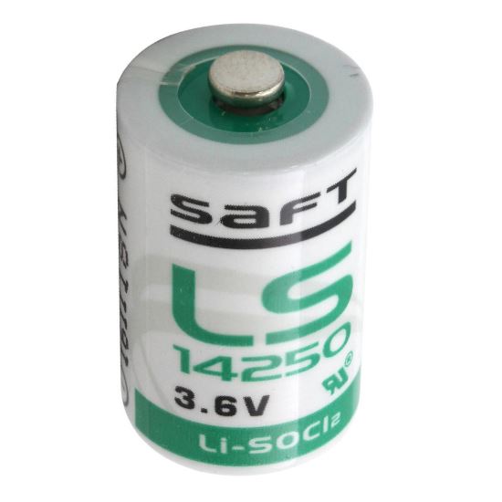 Baterie 1/2R6 1/2AA Saft LS14250 , 3.6V, litiu, D14.5x25 mm
