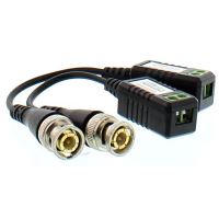 Video balun pasiv cu surub pentru cablu UTP/FTP
