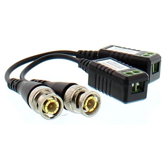 Video balun pasiv cu surub pentru cablu UTP/FTP