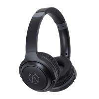 Casti audio on-ear Audio-Technica ATH-S200BT BK , Bluetooth, dinamice, inchise
