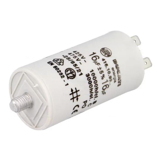 Condensator motor 14uF/425V , cu papuci