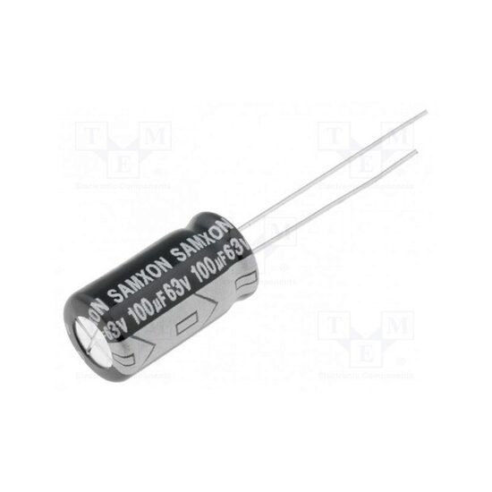 Condensator 100uF 63v