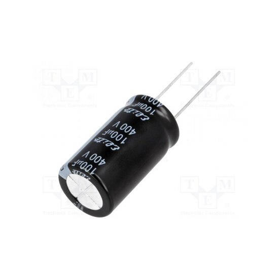 Condensator 100uF/400v tht