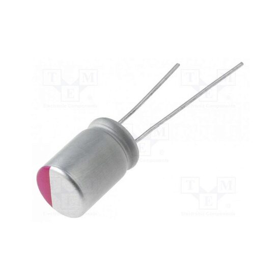 Condensator polimeric; 180uF; 16V; ESR13mohm