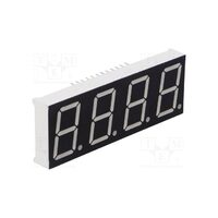 Afisaj led 7 segmente; 20,32mm; rosu