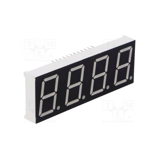 Afisaj led 7 segmente; 20,32mm; rosu