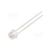 Led 4.8mm alb cald 120grade 18lm