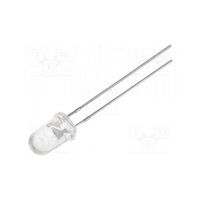 Led 5mm alb rece 15000mcd
