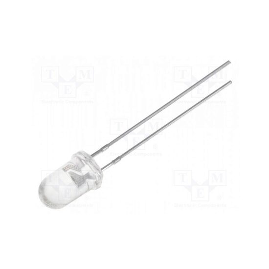 Led 5mm alb rece 15000mcd