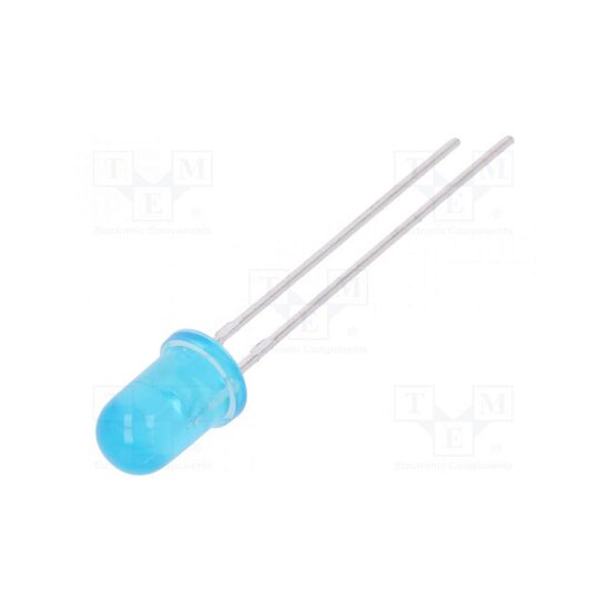 Led 5mm albastru 600-1000mcd