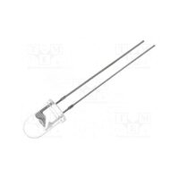 Led 5mm rosu 1560-3000 mcd 60c