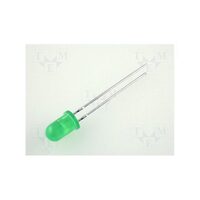 Led 5mm verde 5-32mcd