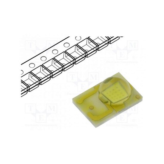 Led de putere mare 1w neutru alb 80lm