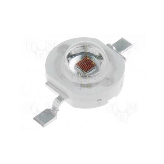 Led putere emiter rosie 625nm 80lm 140 p:3w 2,5:3,5v