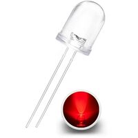 LED rosu 10mm 1w