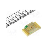 Led smd 1206 verde 4-15mcd 120
