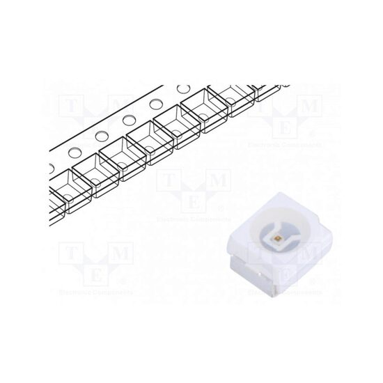 Led SMD 3528 PLCC2 rosu 500-980mcd