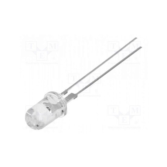 Led verde 5mm transparent 120000-140000mcd