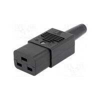 Conector alimentare mufa mama 16a 250vac
