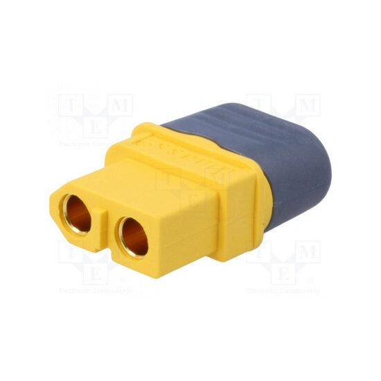 Mufa alimentare DC XT60 mama pe cablu 30A