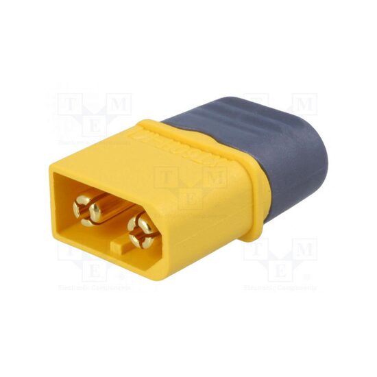 Mufa alimentare DC XT60 tata pe cablu 30A