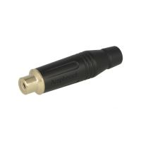 Mufa rca mama Amphenol ACJR-BLK , neagra