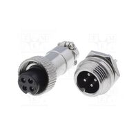 Mufa soclu microfon mini mama-tata 4 pini