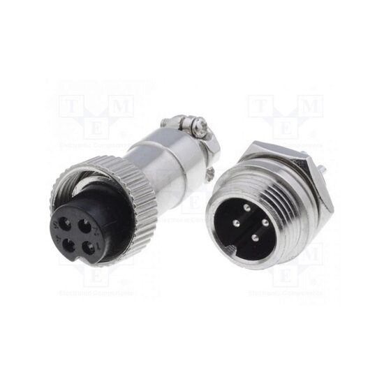 Mufa soclu microfon mini mama-tata 4 pini
